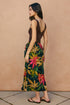 TROPICS MIDI WRAP SKIRT