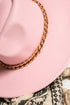 GIDDY UP GOLD CHAIN HAT