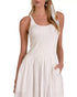 SOPHIA MIXED MEDIA DRESS
