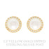 VIOLA PEARL HALO EARRINGS