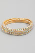 RHINESTONE BRACELET STACK