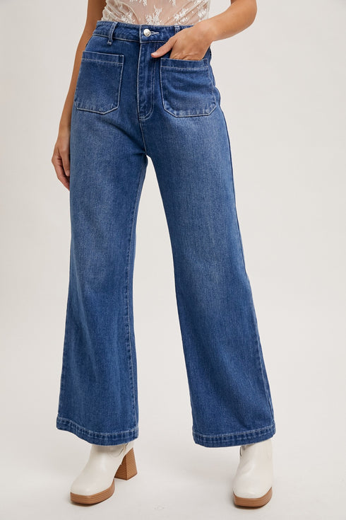 WIDE LEG DENIM