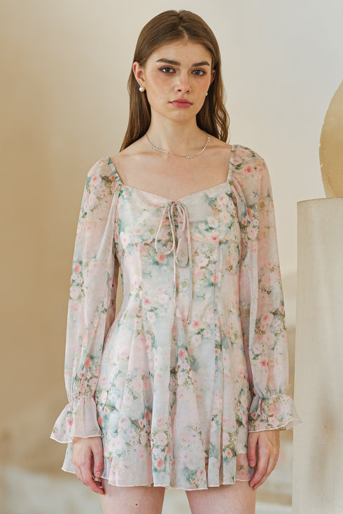 SHIMMER GARDEN PARTY DRESS