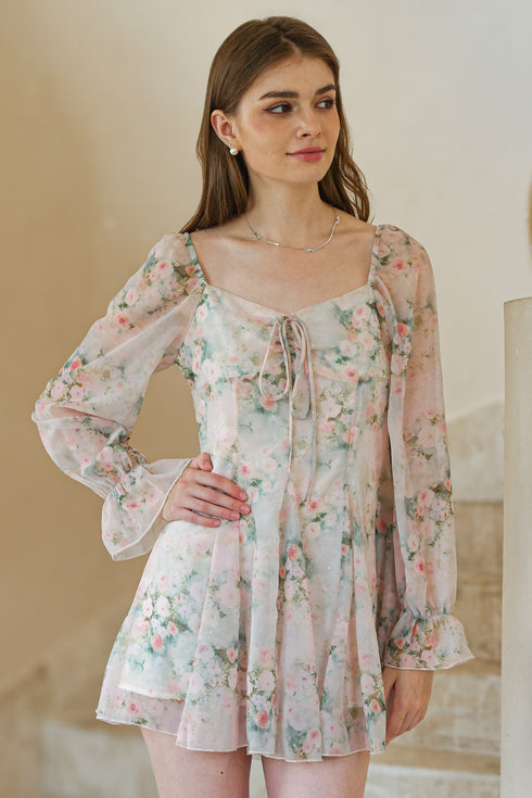 SHIMMER GARDEN PARTY DRESS