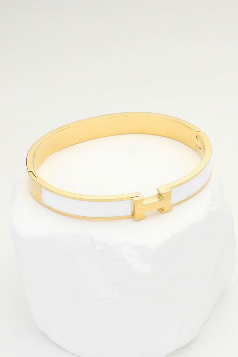 MONO H ENAMEL BRACELET