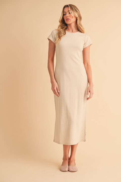 CHELS SLIM MIDI DRESS
