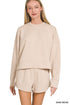 SCUBA LONG SLEEVE SHORT SET
