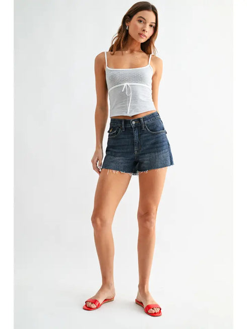 STRETCH SCISSOR CUT SHORT