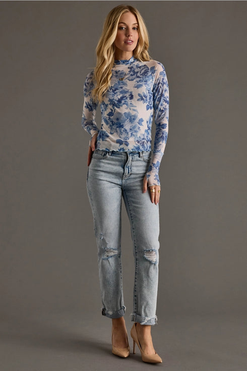 ESTELLA FLORAL TOP