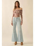 OFF SHOULDER FLORAL BODYSUIT