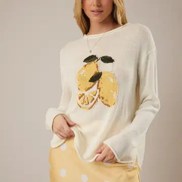 EASY PEASY LEMON SWEATER