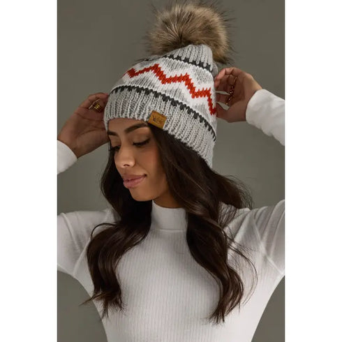 WINTER POM HAT