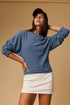 EFFORTLESS STRIPE TOP