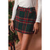 PLAID HOLIDAY SKORT