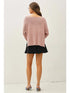 BREEZY BOATNECK SWEATER TOP