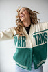 LUXE TEAM STATEMENT CARDIGAN