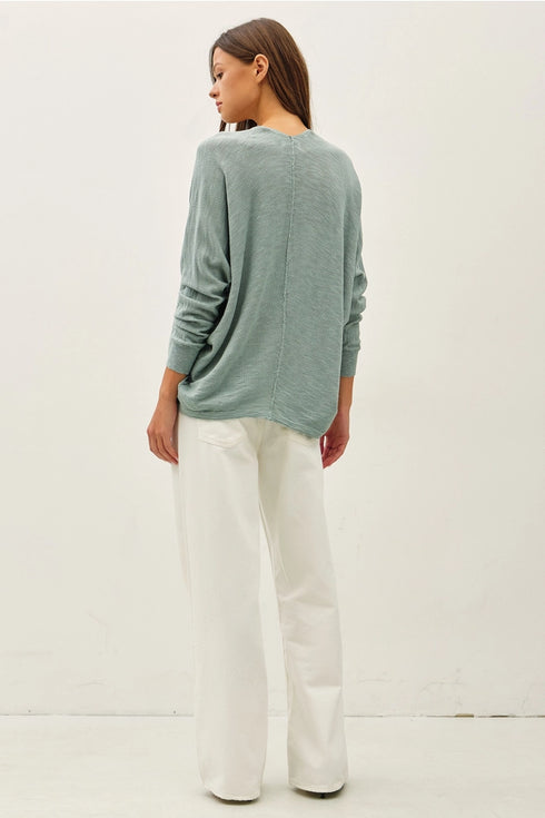 DOLMAN OPEN FRONT CARDIGAN