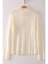SHEER MESH LACE TOP