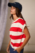 BOLD STRIPE KNIT SWEATER