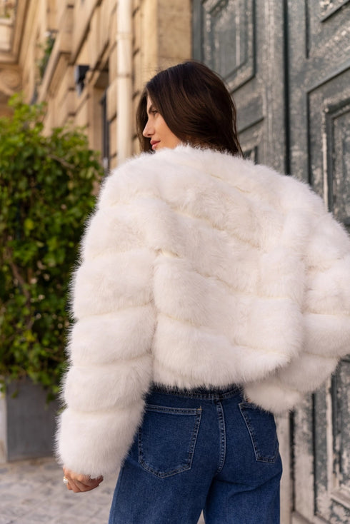 LUXE FAUX FUR JACKET