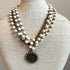 LV HOWLITE NECKLACE