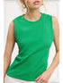 RIBBED BASIC TANK TOP