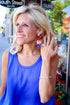 AMERICA BEADED EARRINGS