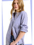 FLORENCE STRIPE BUTTON TOP