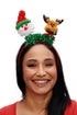 Christmas Shimmery Tinsel Novelty Head Boppers