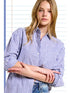 FLORENCE STRIPE BUTTON TOP